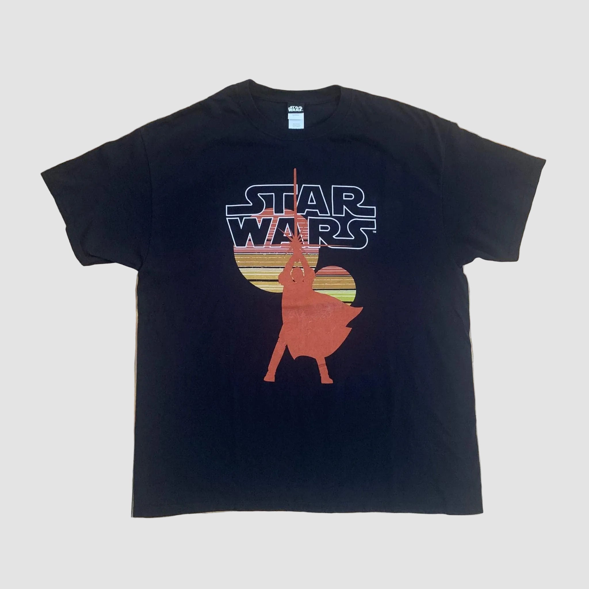 Vintage Star Wars Skywalker T-Shirt Black XL
