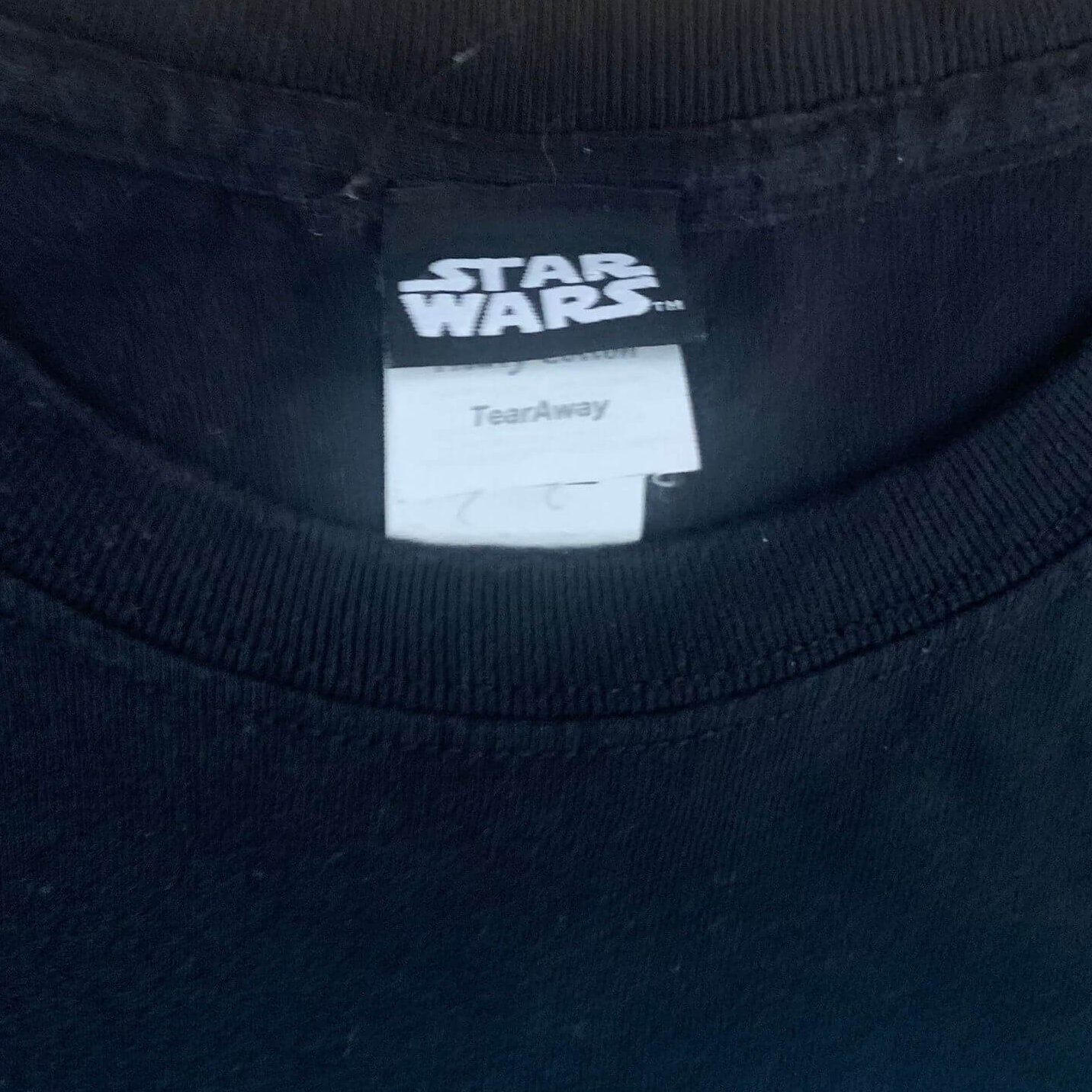 Vintage Star Wars Return Of The Jedi T-Shirt Black XL