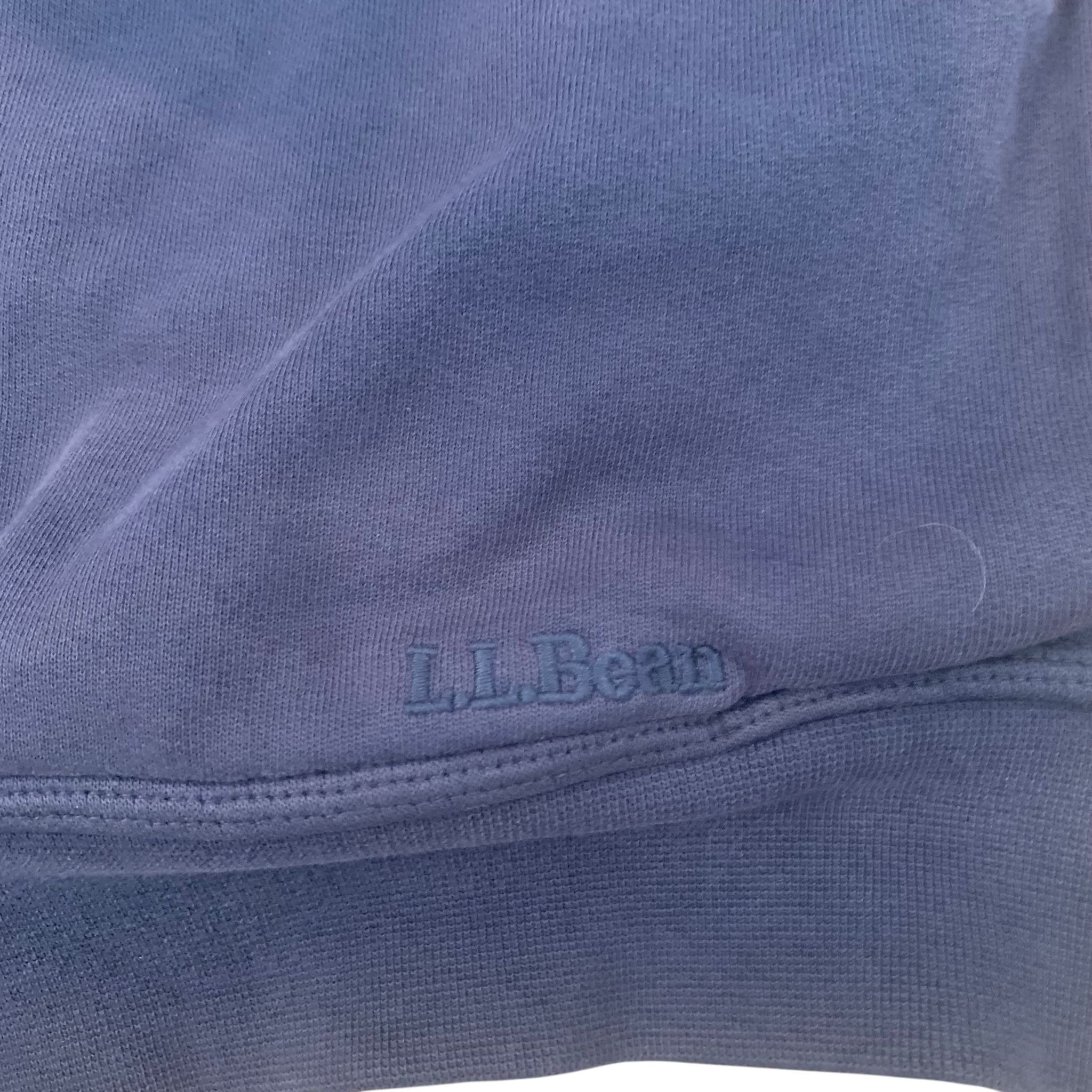 Vintage L.L.Bean Katahdin Zip Fleece Sweatshirt Navy Large