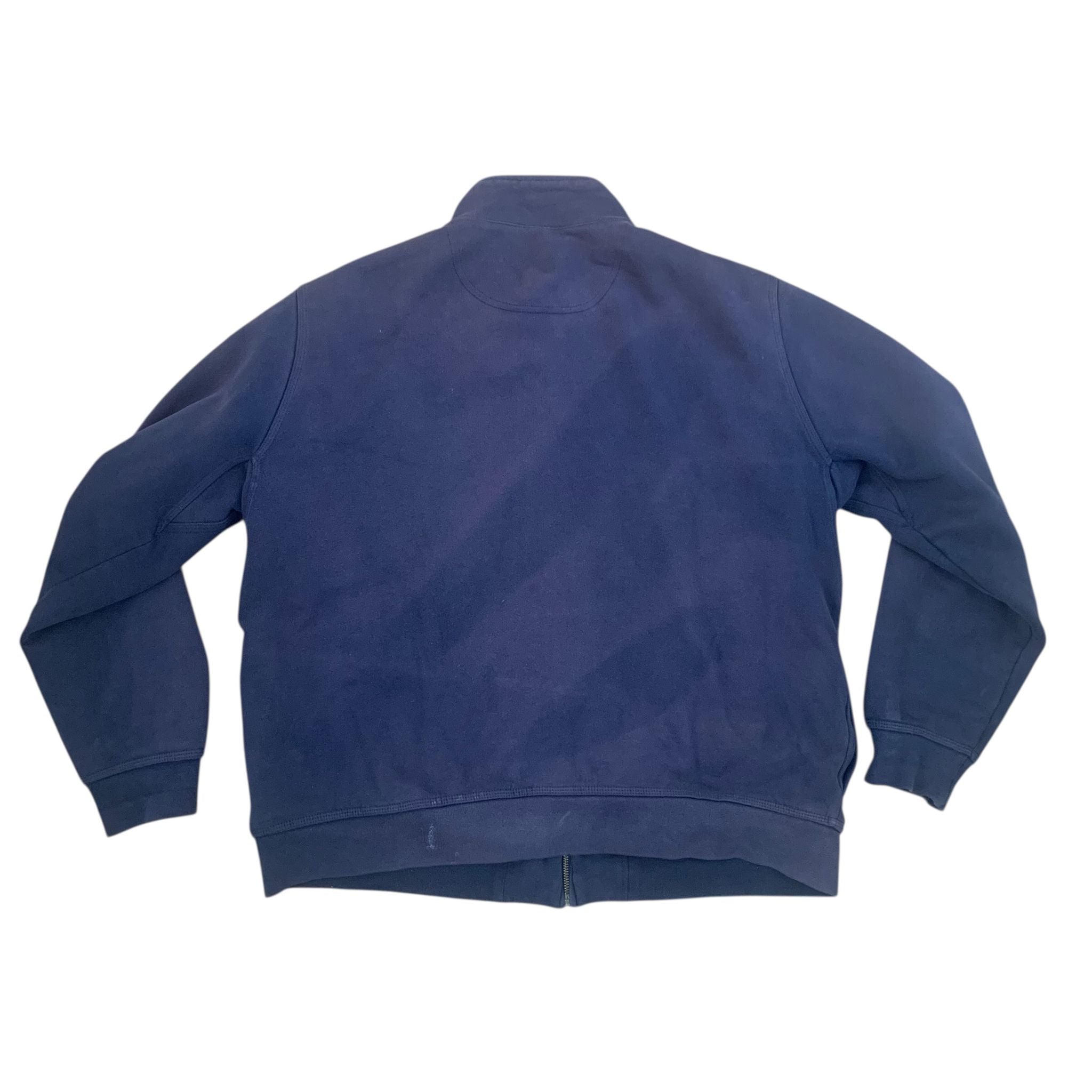 Vintage L.L.Bean Katahdin Zip Fleece Sweatshirt Navy Large