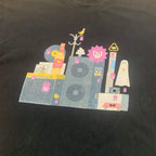 Vintage Womens Rare Sonar Festival Estrella T-Shirt 2011 Black Medium