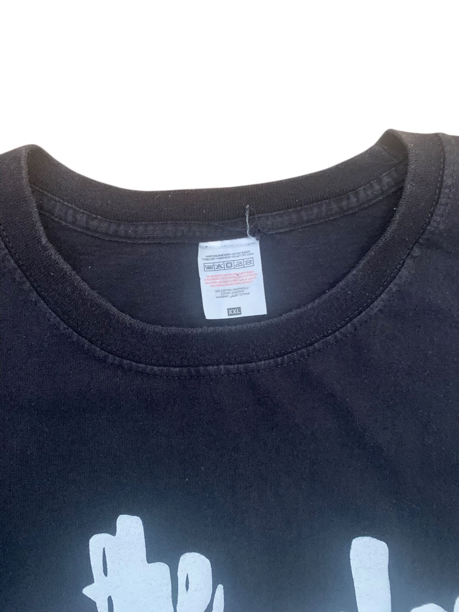 Vintage The Stranglers UK Tour T-Shirt 2017 Black/White XXL