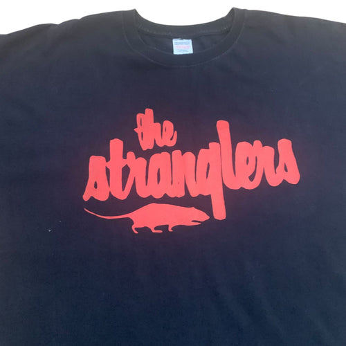 Vintage The Stranglers UK Tour T-Shirt 2017 Black/Red XXL