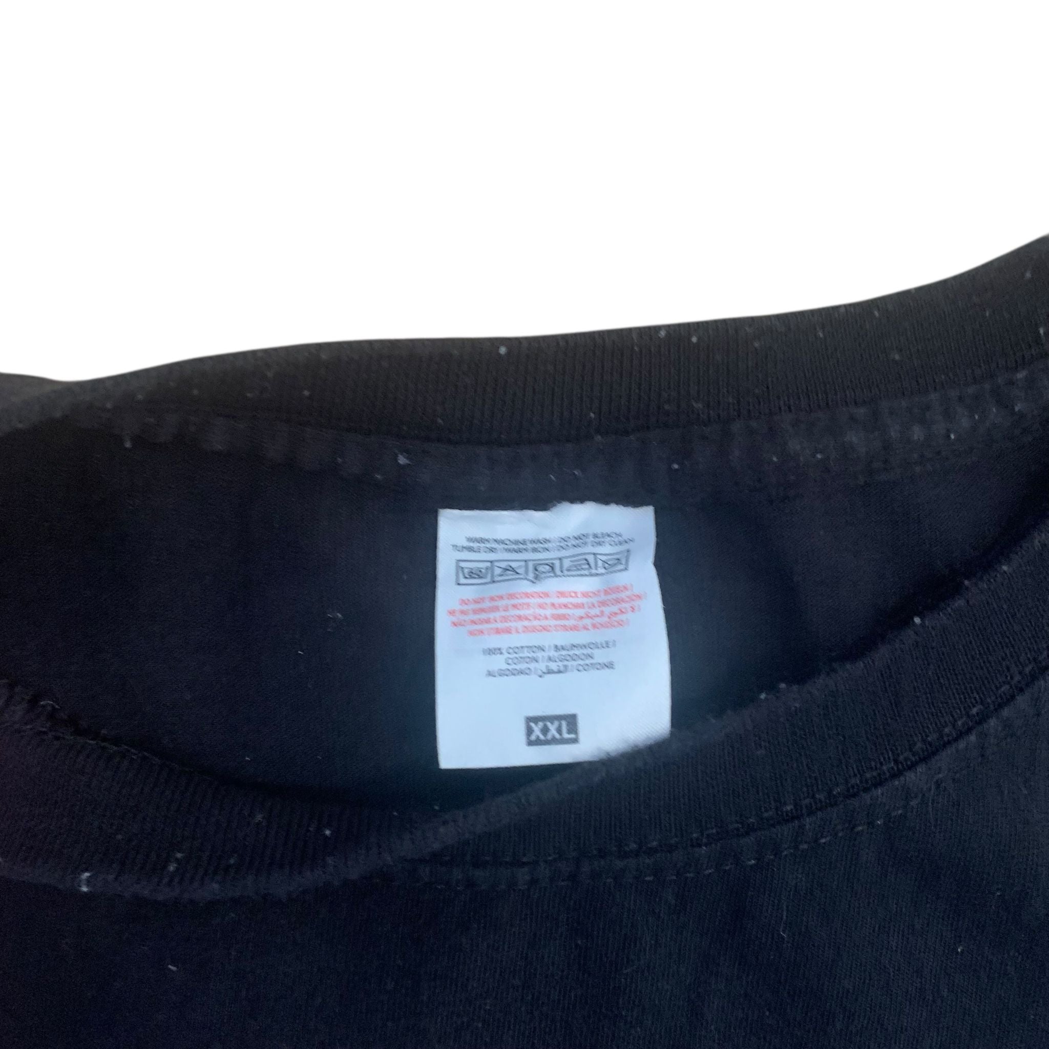 Vintage The Stranglers UK Tour T-Shirt 2017 Black/Red XXL