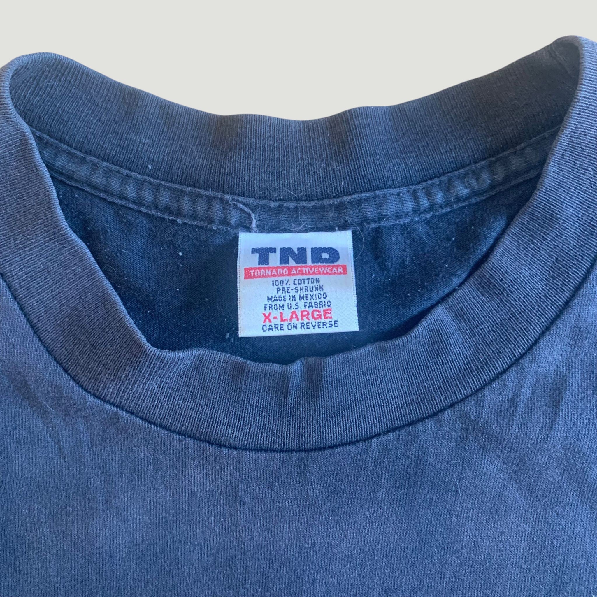 Vintage 90s TND Wolf T-Shirt Black XL – Brag Vintage