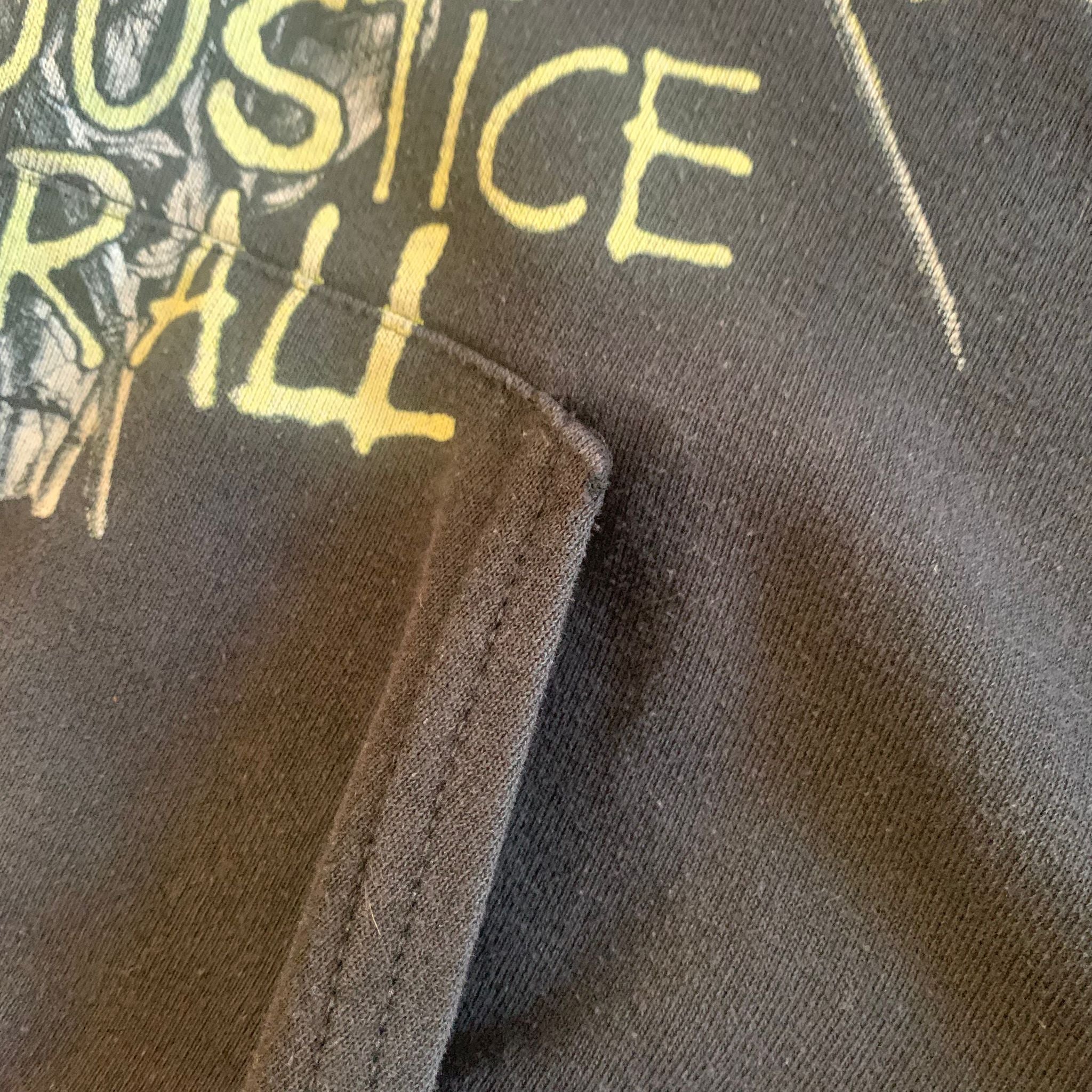 Vintage Metallica '..And Justice For All' Hoodie Black XL