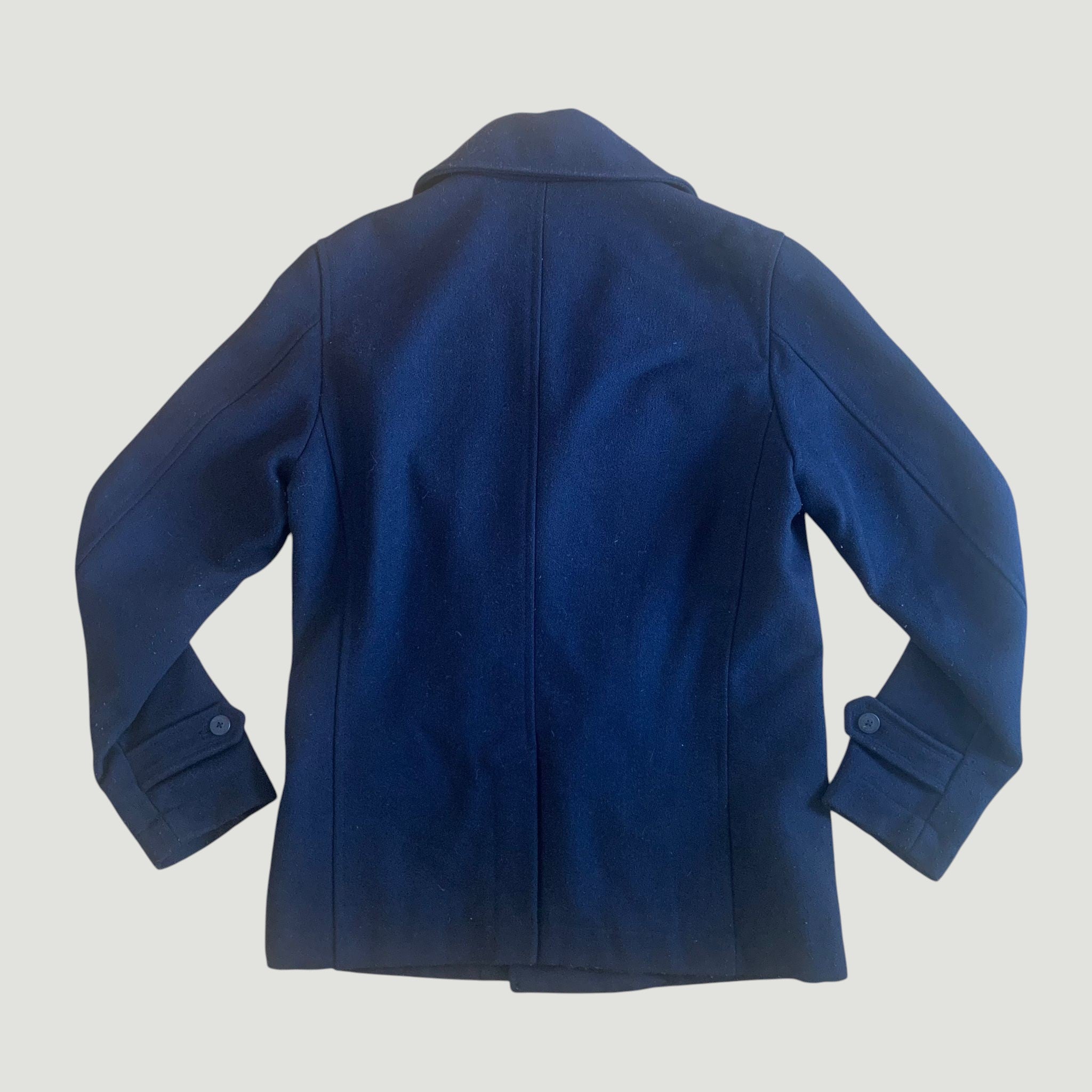 Vintage Diesel Co Only The Brave Wool Peacoat Jacket Navy XL