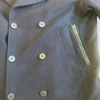 Vintage Diesel Co Only The Brave Wool Peacoat Jacket Navy XL