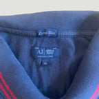 Preloved Armani Jeans Long Sleeve Polo T-Shirt Navy Extra Slim XL