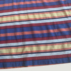 Vintage 90s Striped Pop Art Print T-Shirt Red/Blue Medium