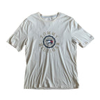 Preloved Tommy Hilfiger Embroidered Logo T-Shirt Cream XL