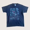 Vintage Jarno Saarinen Moto GP T-Shirt Black Large