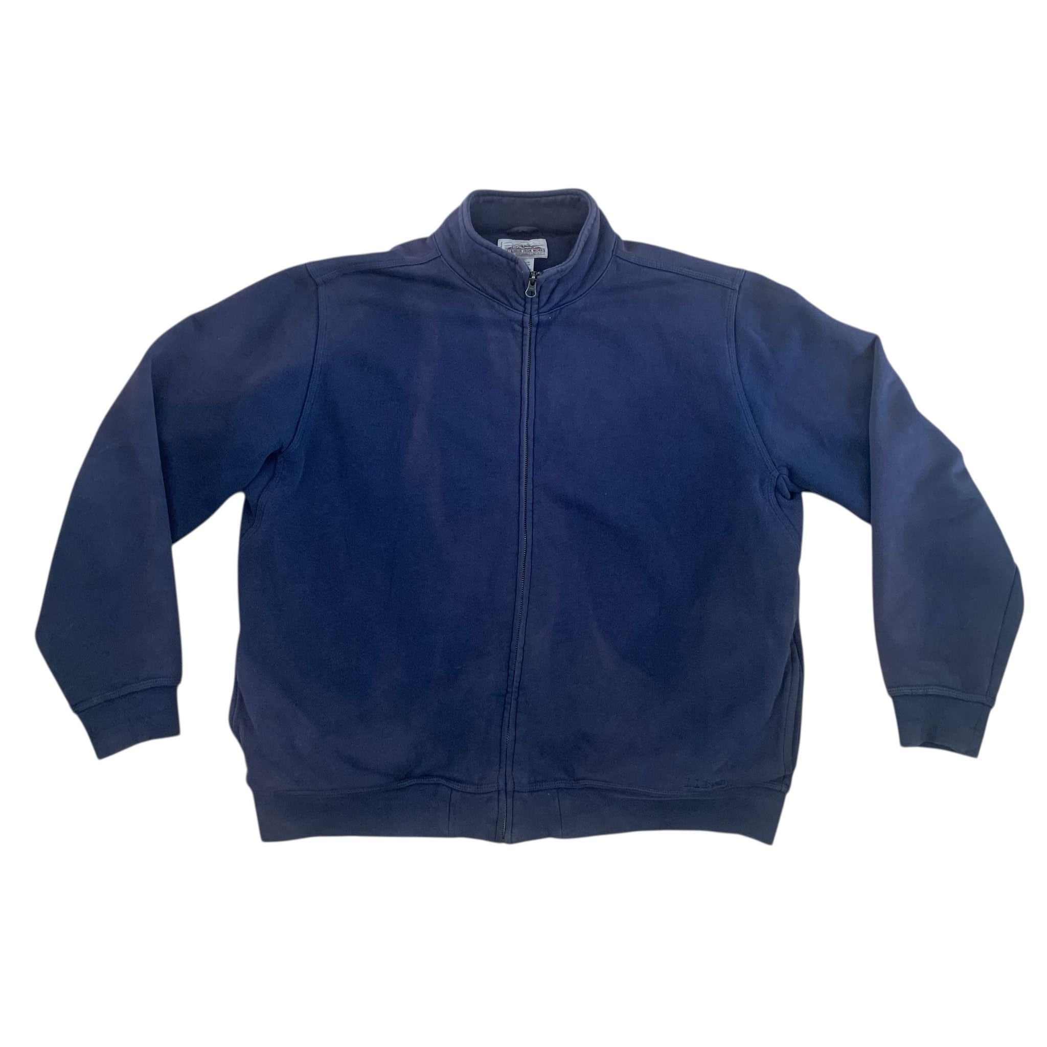 Vintage L.L.Bean Katahdin Zip Fleece Sweatshirt Navy Large