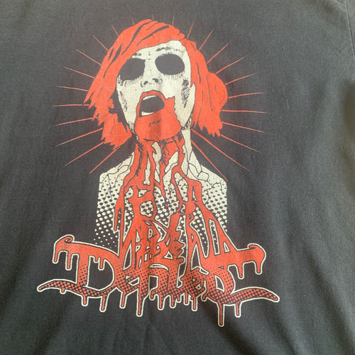 Vintage Rare The Defiled Band Jägermeister Promo T-Shirt Black Medium