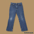 Vintage Lee Straight Leg Boyfriend Jeans Dark Blue W30 L28