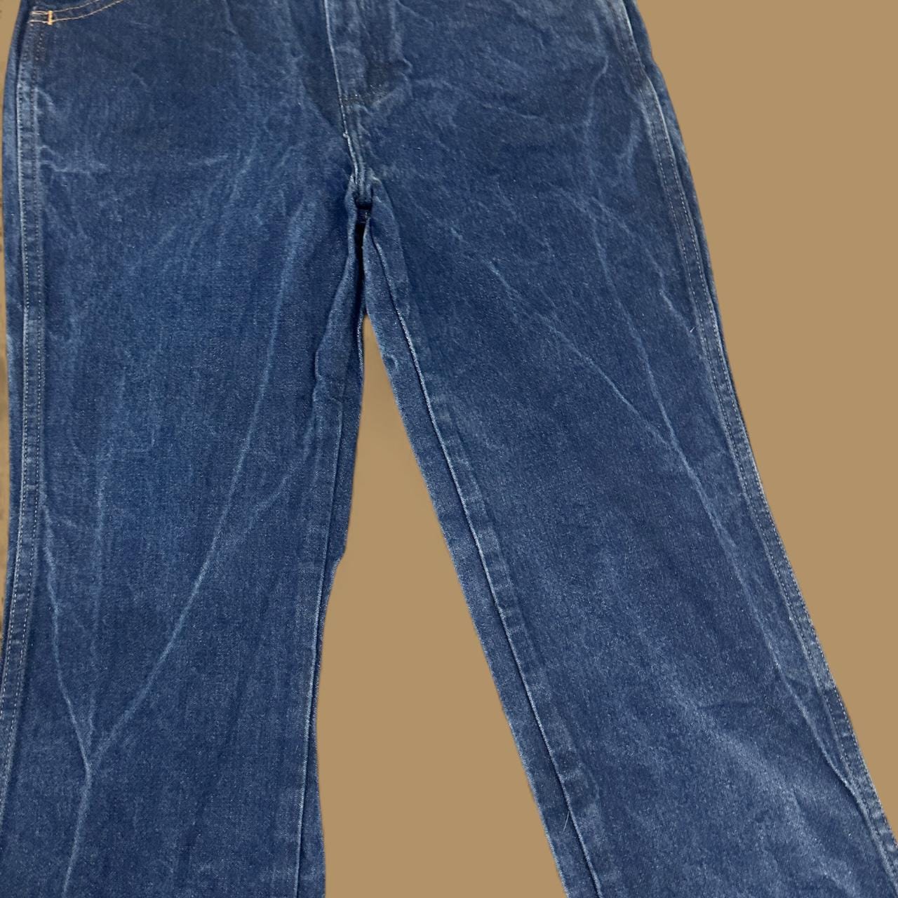 Vintage Wrangler Original Straight Leg Jeans Dark Blue W29 L30