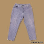 Vintage 90&#39;s Lee Tapered Leg Mom Jeans Lilac Purple W36 L30