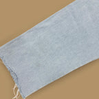 Vintage Wrangler USA Raw Hem Straight Leg Ankle Jeans Light Blue W38 L26