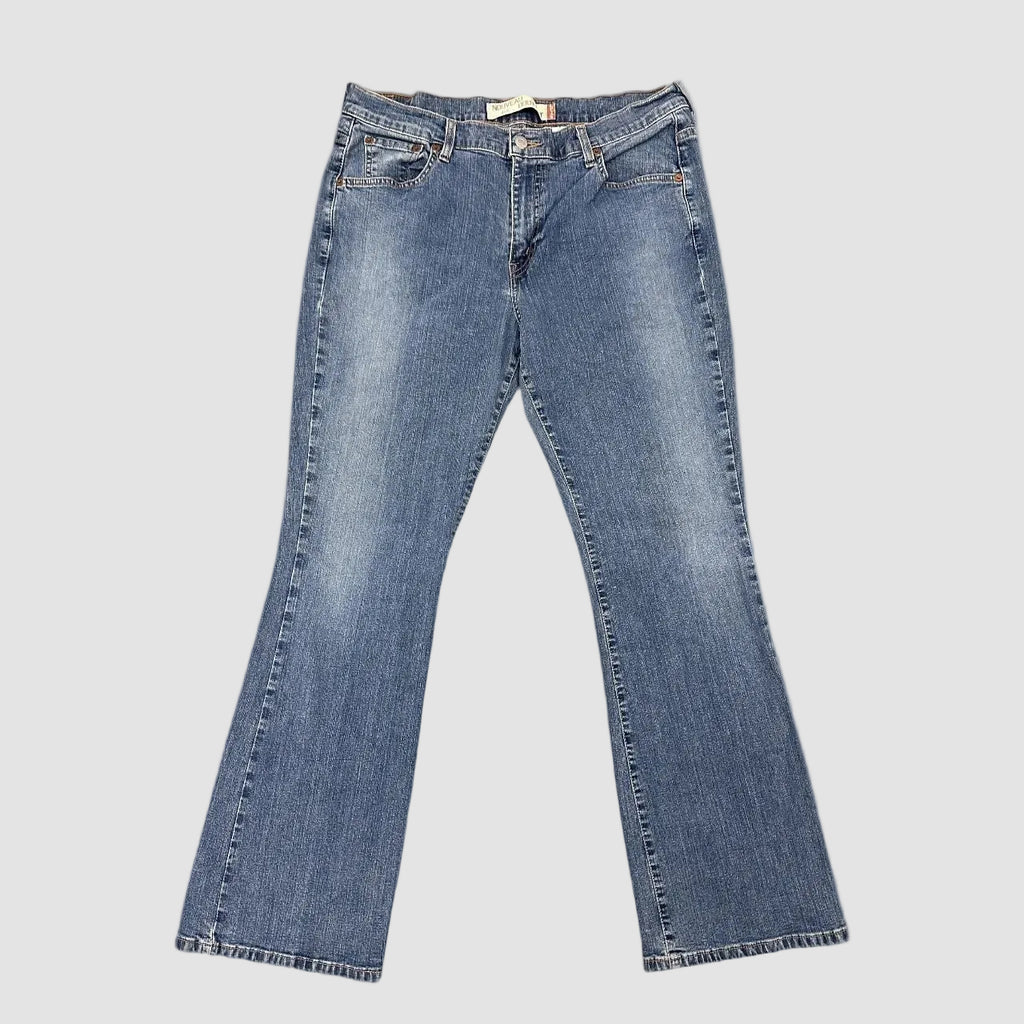 Vintage Y2k Levi's 515 Bootcut Jeans Mid Blue W34 L32
