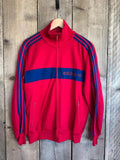 Vintage Adidas Tracksuit Top Jacket Made In Yugoslavia 70s 80s Large
