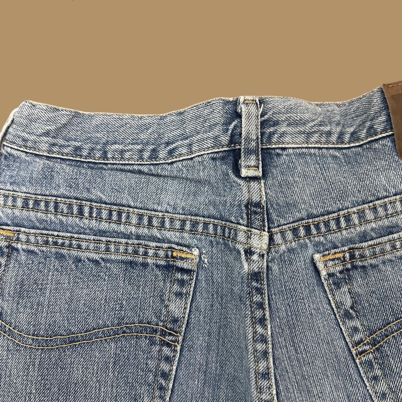 Vintage Lee Straight Leg Boyfriend Jeans Mid Blue W30 L28