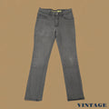 Vintage Lee Straight Leg Boyfriend Chino Jeans Grey W29 L28