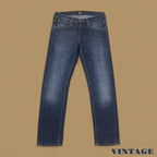 Vintage Lee Daren Slim Straight Leg Jeans Dark Blue W30 L30