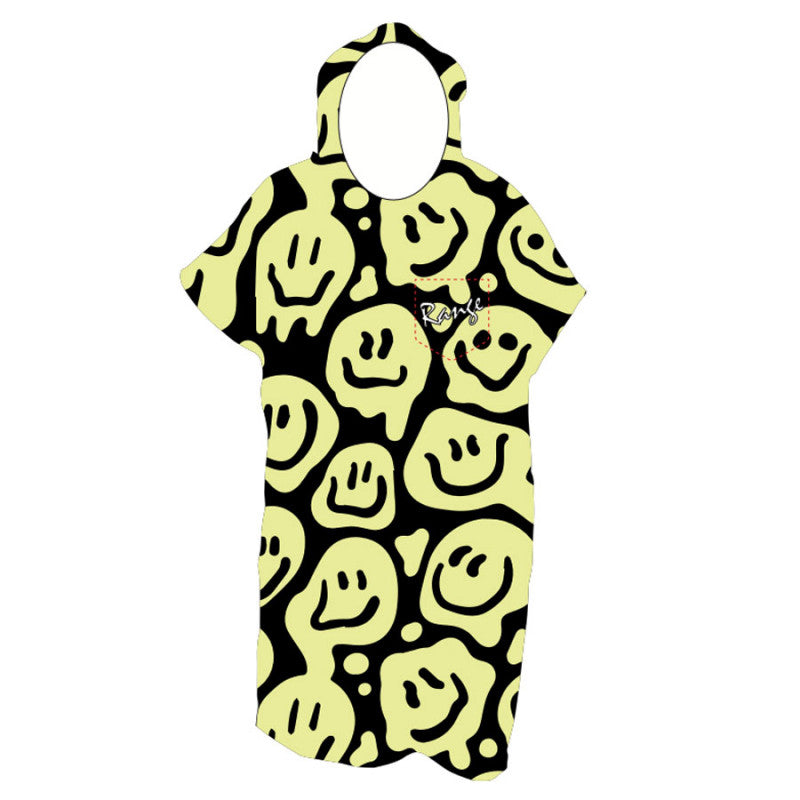 Range kids poncho Yellow One size