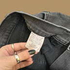 Vintage Lee Skinny Jeans Charcoal Grey W31 L32