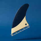 Deflow Adrien Toyon thruster fins Navy single tab M