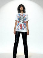 Vintage 1990's God Save The Queen - Sex Pistols Rock / Band T Shirt UK 8 - 12