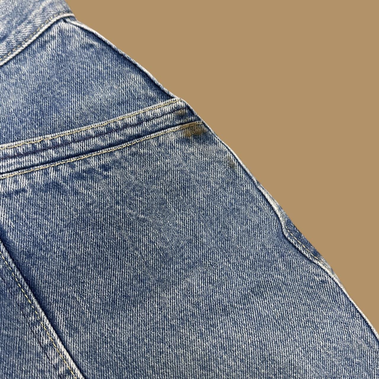 Vintage 80s Lee Baggy Tapered Jeans Light Blue W29 L26