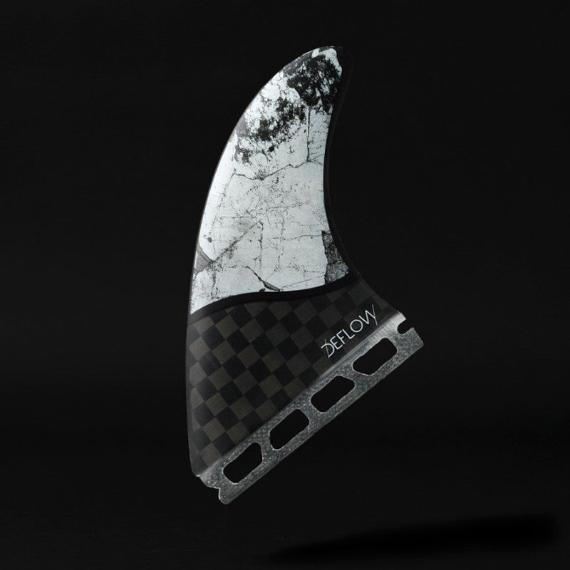 Deflow Arcco thruster fins White single tab M