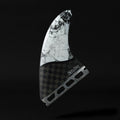 Deflow Arcco thruster fins White single tab M