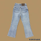 Vintage Y2k Airport Bootcut Jeans Light Blue W25 L26