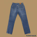 Vintage Lee Straight Leg Boyfriend Jeans Mid Blue W31 L30