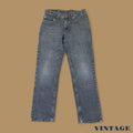 Vintage Lee Straight Leg Boyfriend Jeans Dark Blue W30 L30