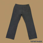 Vintage Gant Straight Leg Skater Jeans Charcoal Grey W35 L32