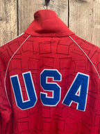 Vintage Adidas Originals USA Tracksuit Top XL Retro