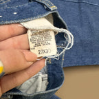 Vintage Lee Straight Leg Boyfriend Jeans Dark Blue W27 L30