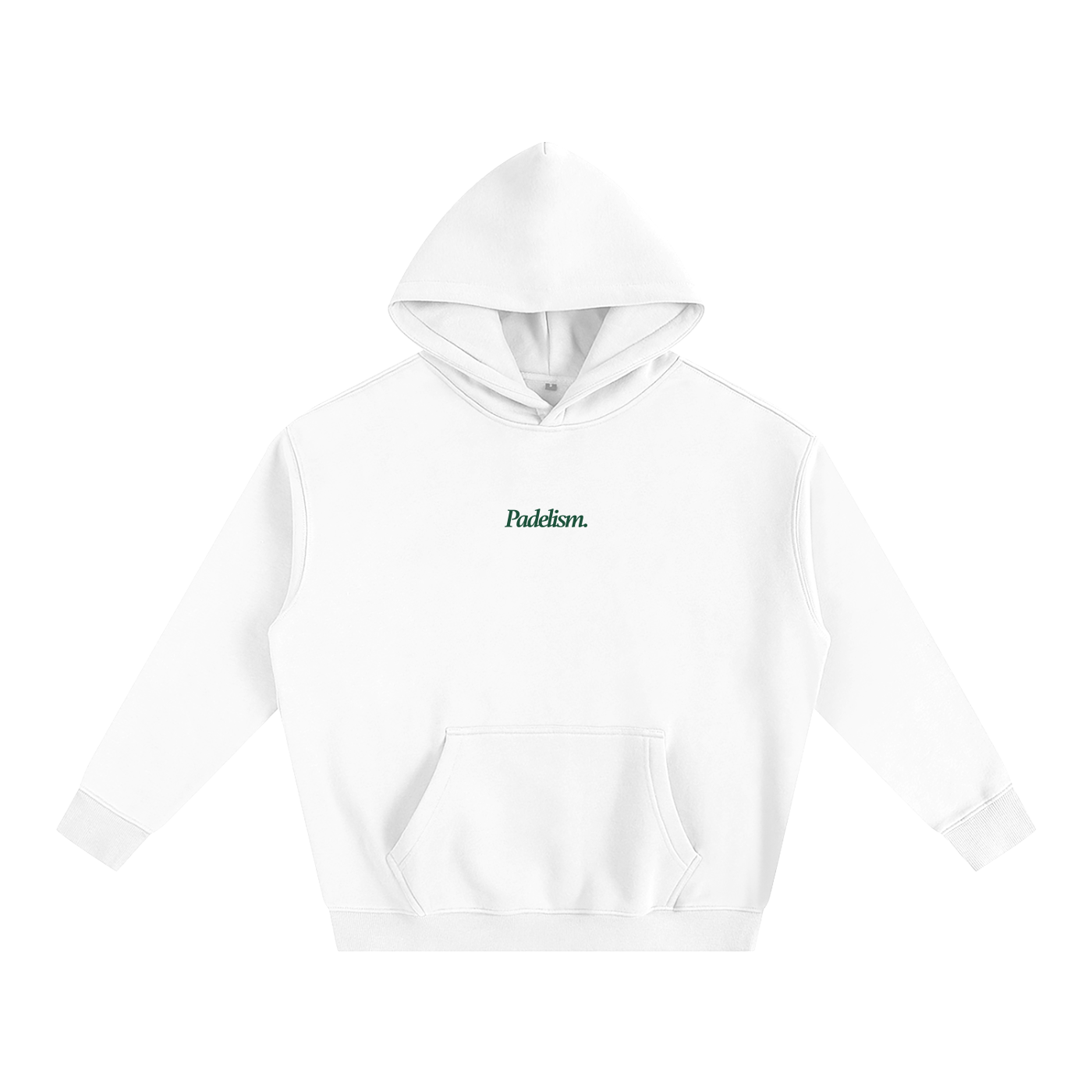 Padelism Mk1 - Box Hoodie White