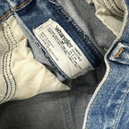 Vintage Wrangler Straight Leg Boyfriend/Mom Jeans Mid Blue W28 L34