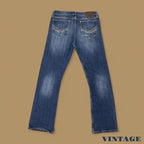 Vintage Wrangler 20X Straight Leg Jeans Dark Blue W33 L32