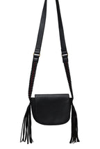 Louche Clay Saddle Bag With Tassel Detail