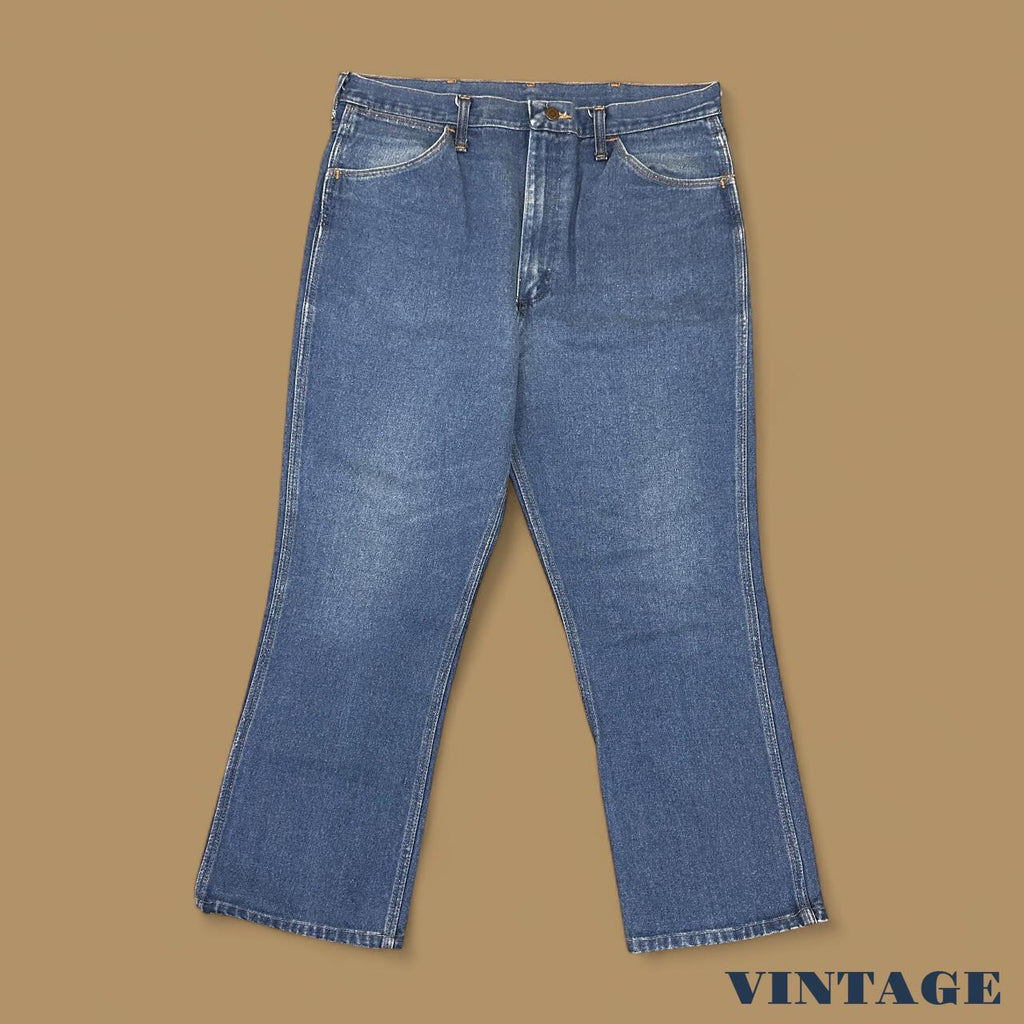 Vintage Wrangler USA Straight Leg Jeans Dark Blue W36 L27