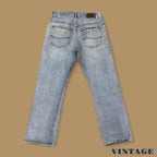 Vintage Lee Relaxed Bootcut Jeans Light Blue W33 L32