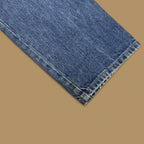 Vintage Wrangler USA Made Straight Leg Boyfriend/Mom Jeans Mid Blue W28 L30