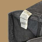 Vintage Lee Malone Slim Straight Leg Jeans Charcoal Black W33 L32