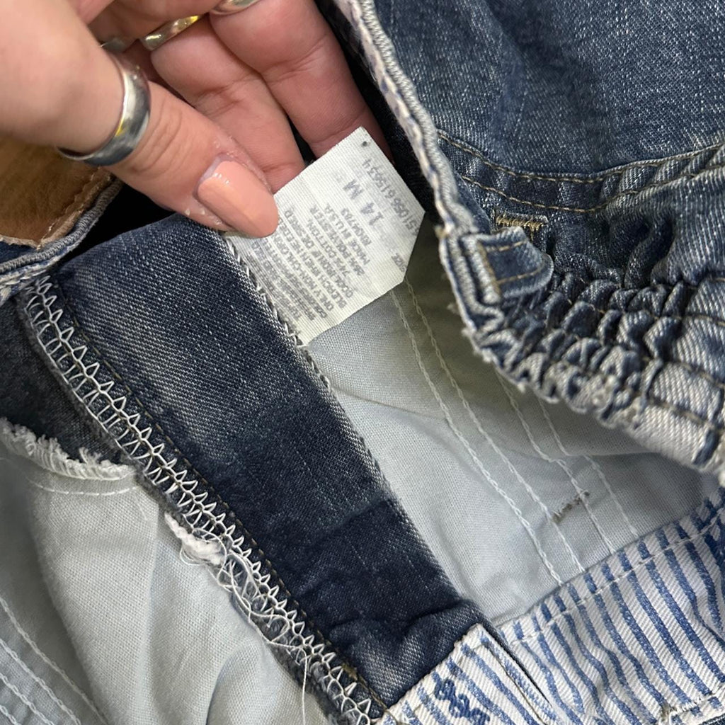 Vintage 90s Lee Elastic Waist Tapered Leg Mom Jeans Dark Blue W30 L30