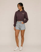 Cute and Competitive Cropped Hoodie